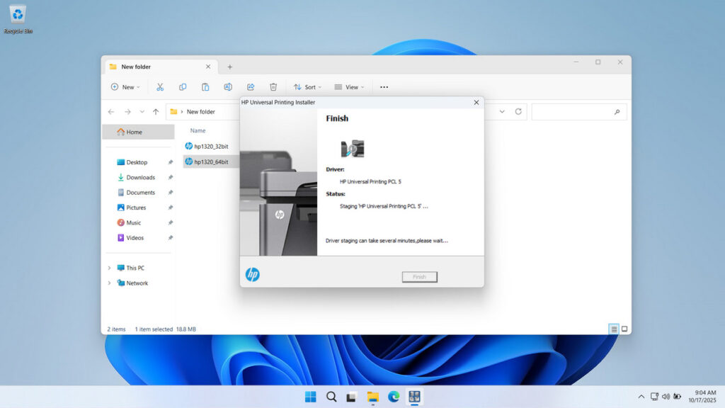 How to Install HP LJ 1320 Printer Driver - Step 4