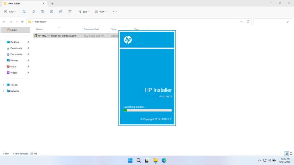 How to Install HP MFP M127FN Printer Driver - Step 1