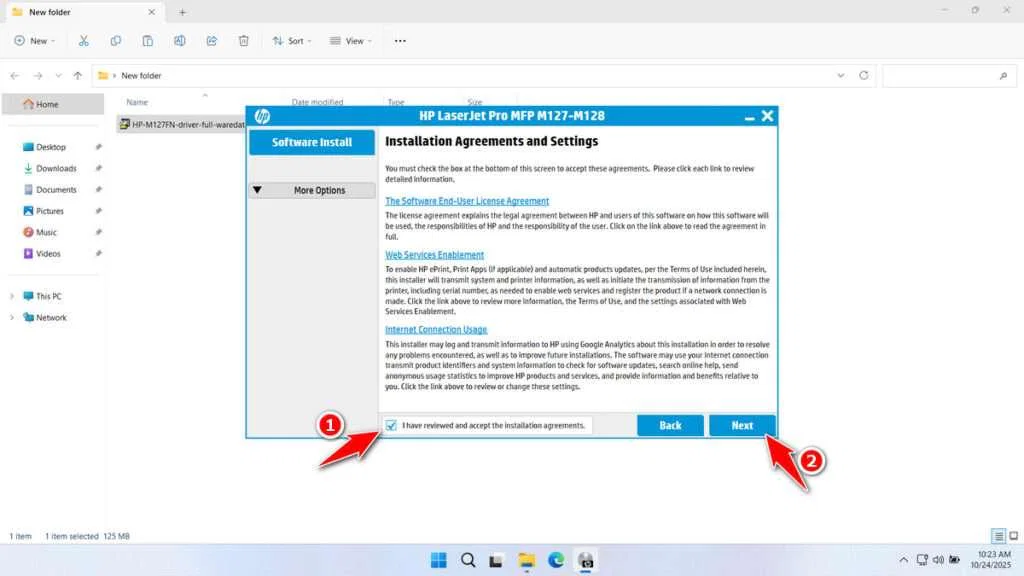 HP MFP M127FN Printer Driver Download 4 How to Install HP MFP M127FN Printer Driver - Step 3