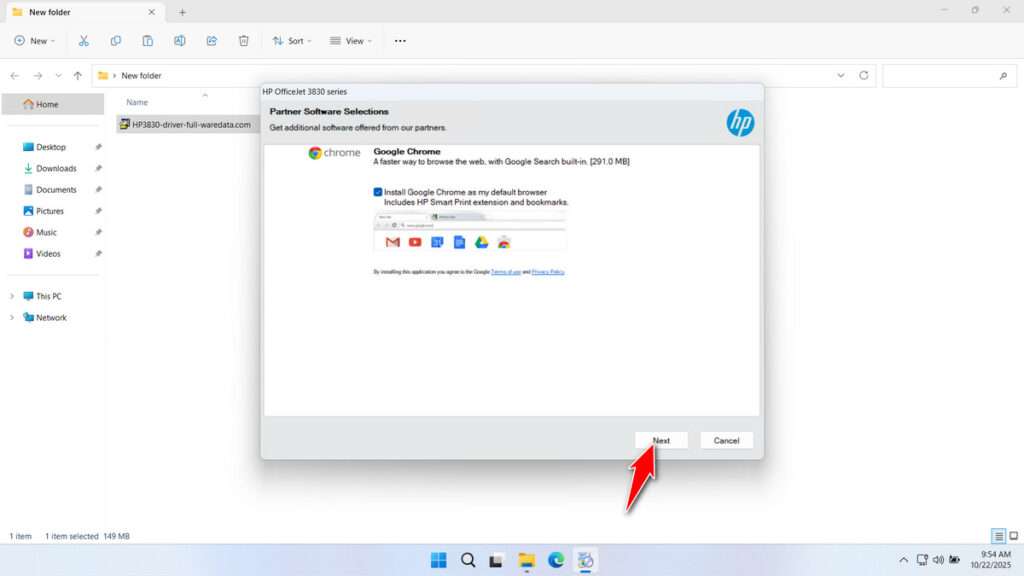 How to Install HP Printer 3830 Driver - Step 2