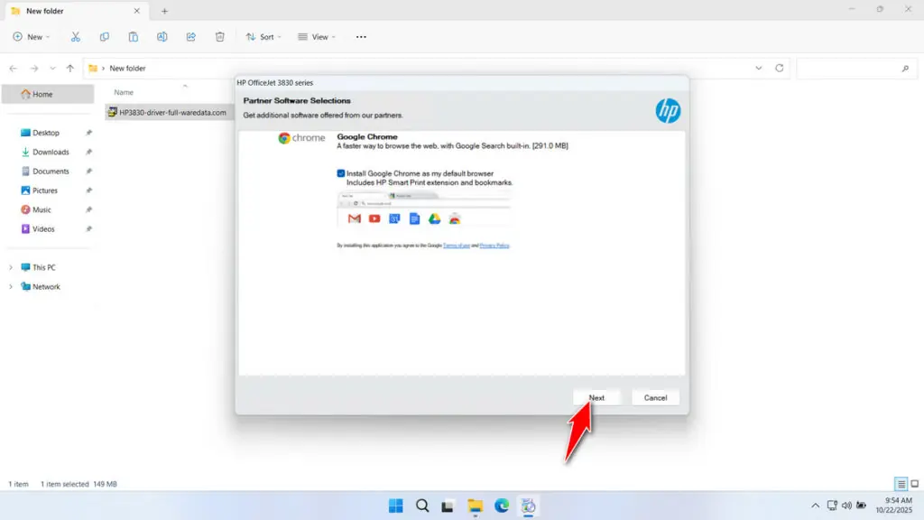How to Install HP Printer 3830 Driver - Step 2