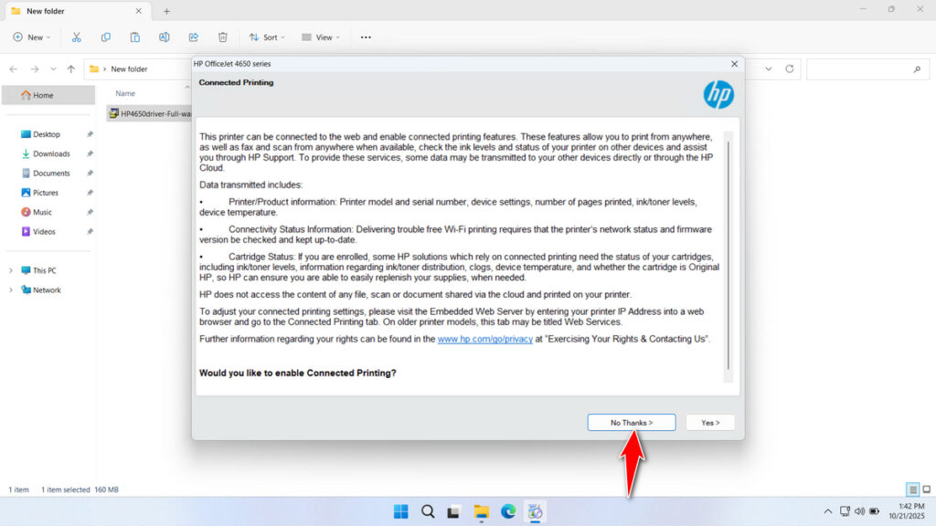 How to Install HP Printer 4650 Driver - Step 6