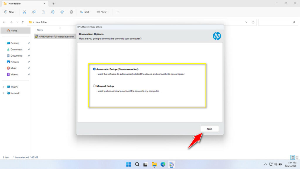 How to Install HP Printer 4650 Driver - Step 8