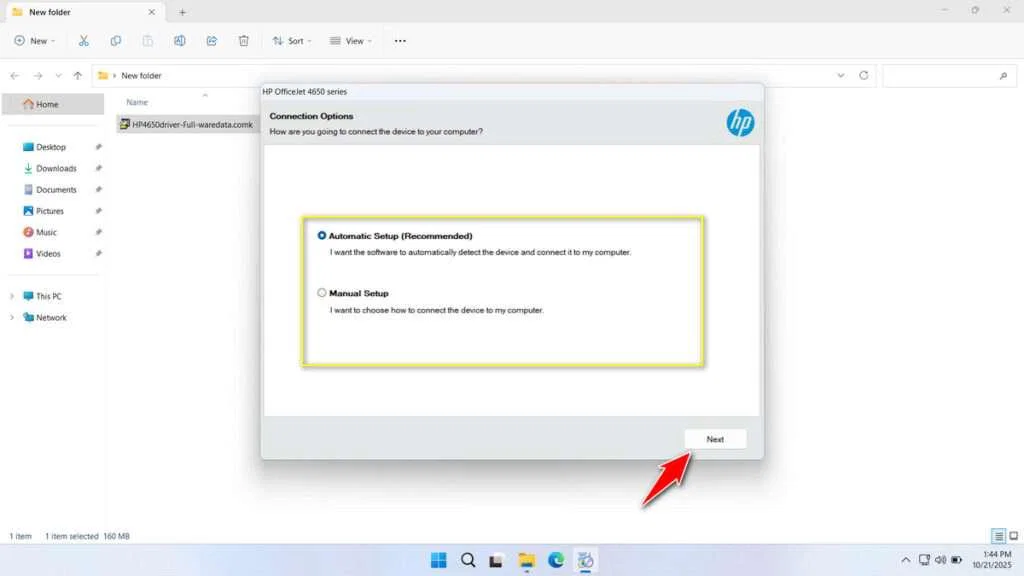 HP Printer 4650 Driver Download 9 How to Install HP Printer 4650 Driver - Step 8