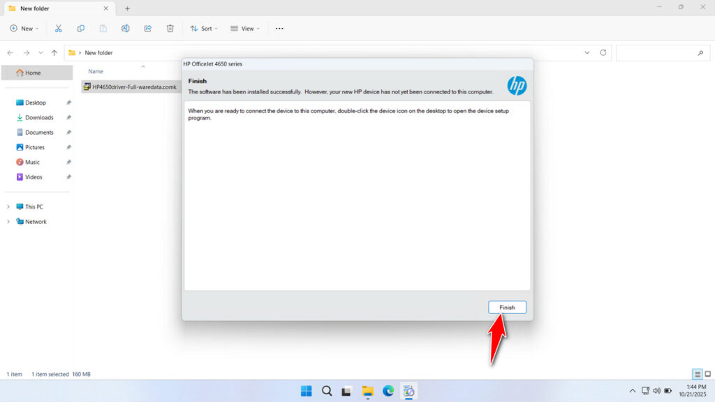 How to Install HP Printer 4650 Driver - Step 9