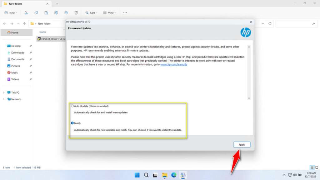 How to Install HP Printer 6978 Driver - Step 5