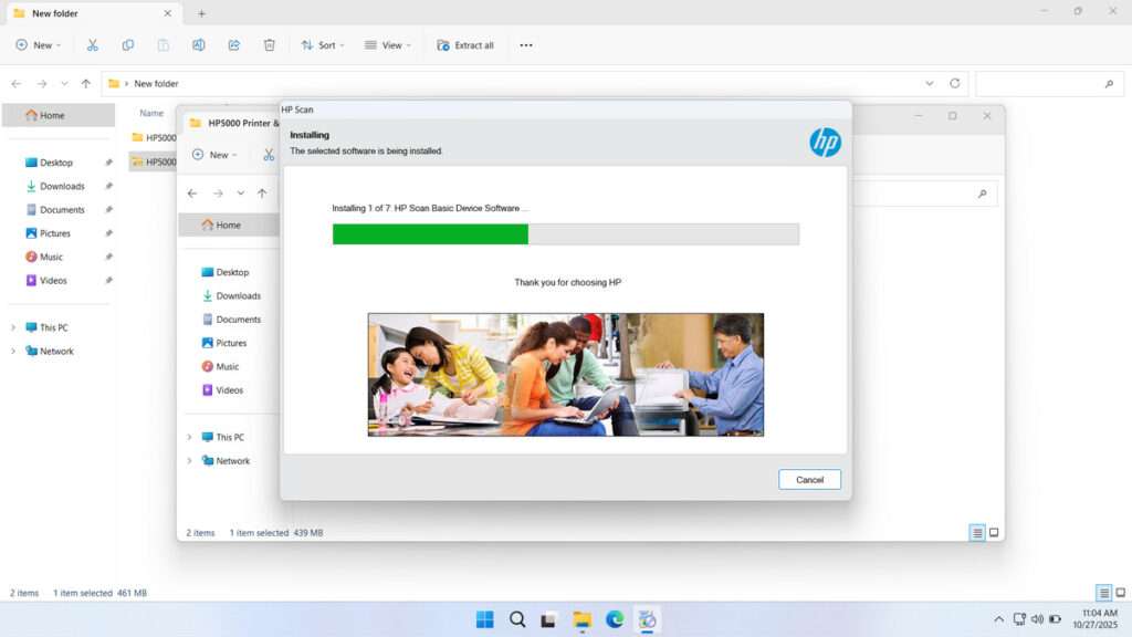 How to Install HP Smart Tank 5000 Printer Driver - Step 4