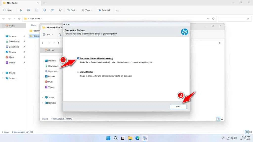 HP Smart Tank 5000 Printer Driver Download 6 How to Install HP Smart Tank 5000 Printer Driver - Step 5