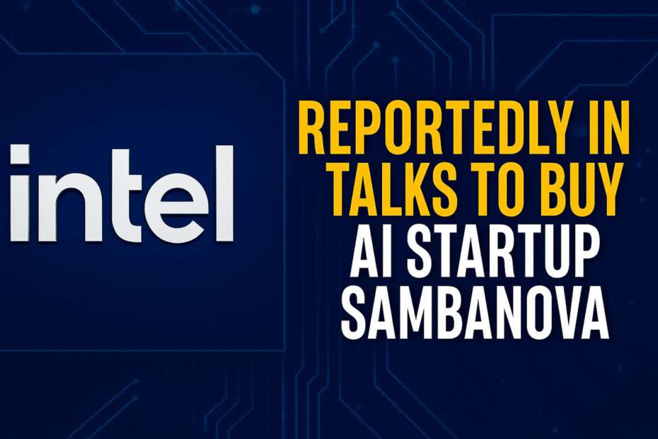 Intel Reportedly in Talks to Buy AI Startup SambaNova