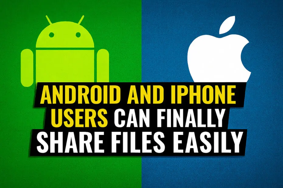 Android and iPhone Users Can Finally Share Files Easily 5 Android and iPhone Users Can Finally Share Files Easily