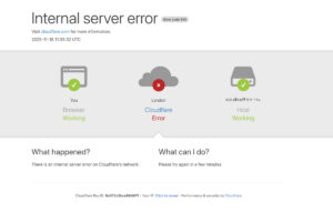 Cloudflare Once Caused Many Sites to go Down