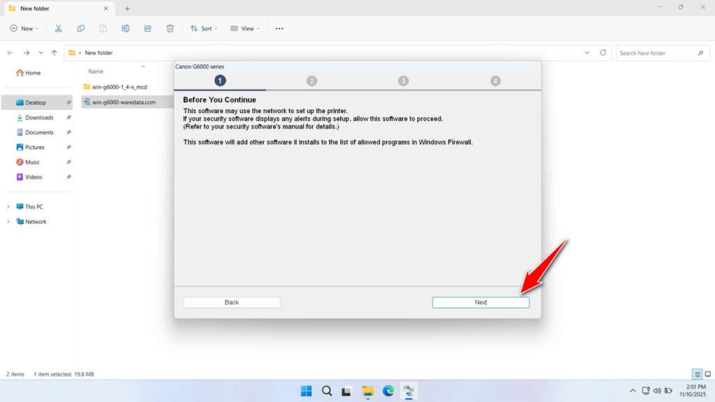 Canon G6000 Printer Driver Download 3 How to Install Canon G6000 Printer Driver - Step 2