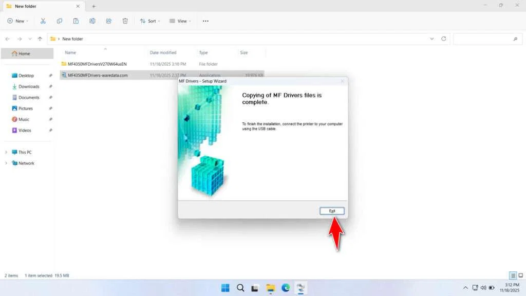 Canon MF4350d Printer Driver Download 5 How to Install Canon MF4350d Printer Driver - Step 4