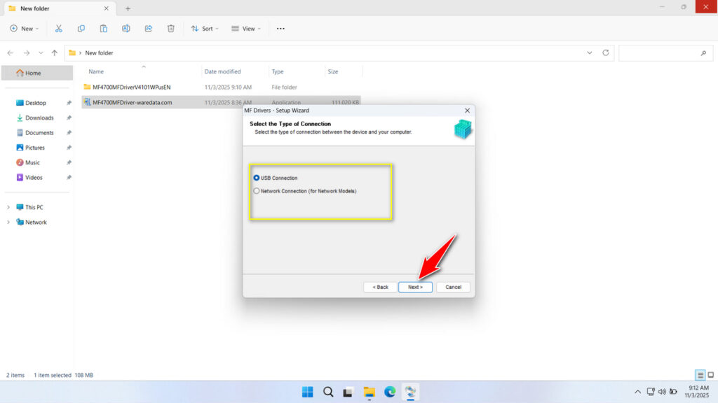 How to Install Canon MF4770n Printer Driver - Step 3