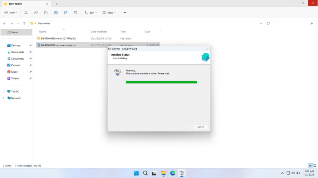 How to Install Canon MF4770n Printer Driver - Step 4