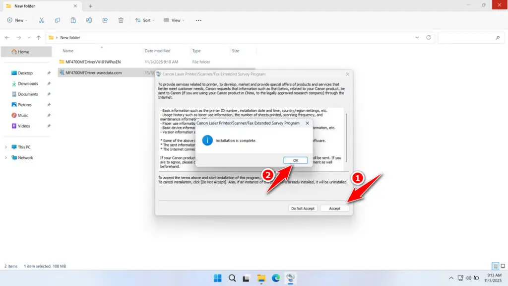 Canon MF4770n Printer Driver Download 8 How to Install Canon MF4770n Printer Driver - Step 7