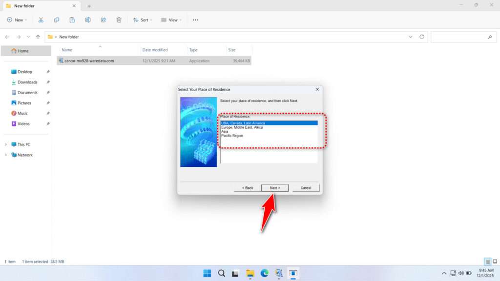 Canon MX920 Printer Driver Download 3 How to Install Canon MX920 Printer Driver - Step 2