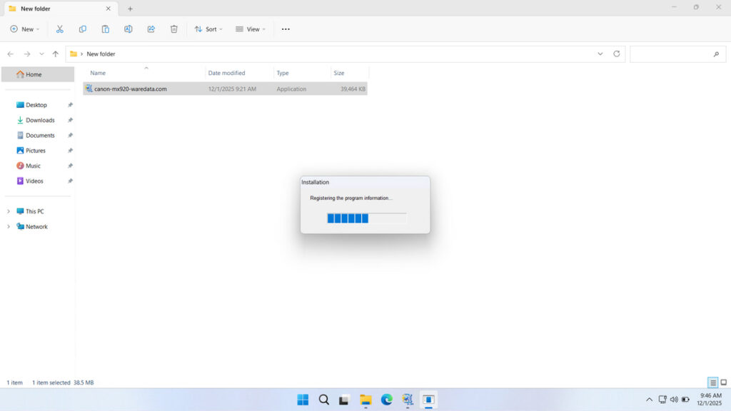 Canon MX920 Printer Driver Download 5 How to Install Canon MX920 Printer Driver - Step 4