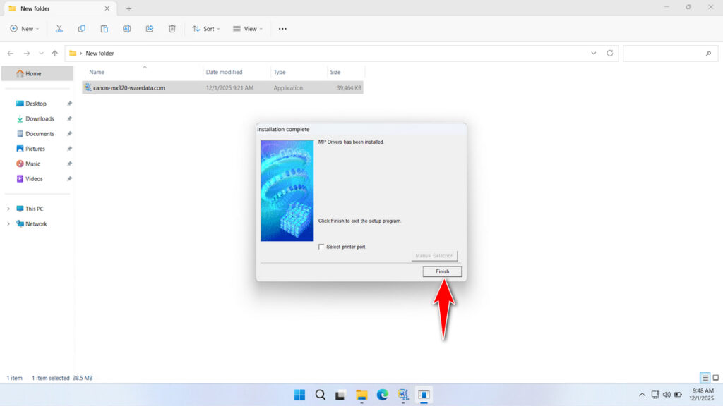 Canon MX920 Printer Driver Download 7 How to Install Canon MX920 Printer Driver - Step 6