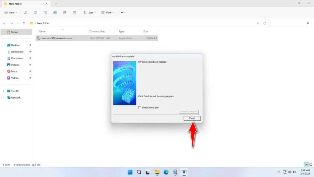 Canon MX920 Printer Driver Download 7 How to Install Canon MX920 Printer Driver - Step 6