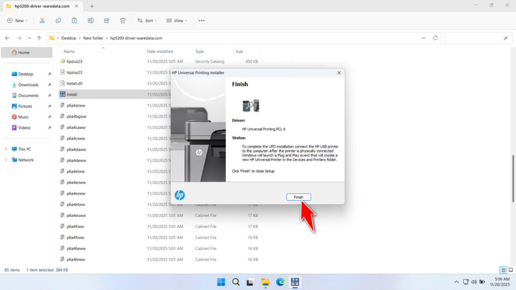 HP 5200 Printer Driver Download 4 How to Install HP 5200 Printer Driver - Step 3