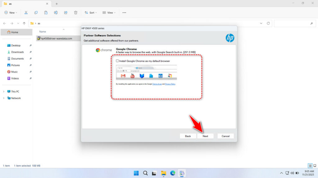 How to Install HP Envy 4500 Printer Driver - Step 3