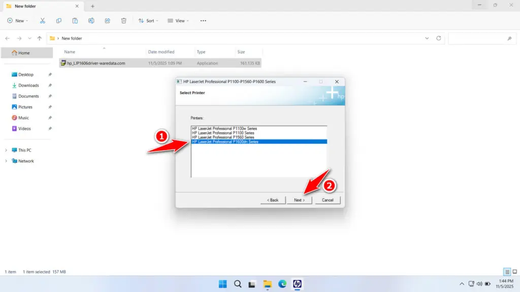 HP Laserjet P1606dn Printer Driver Download 4 How to Install HP Laserjet P1606dn Printer Driver - Step 3