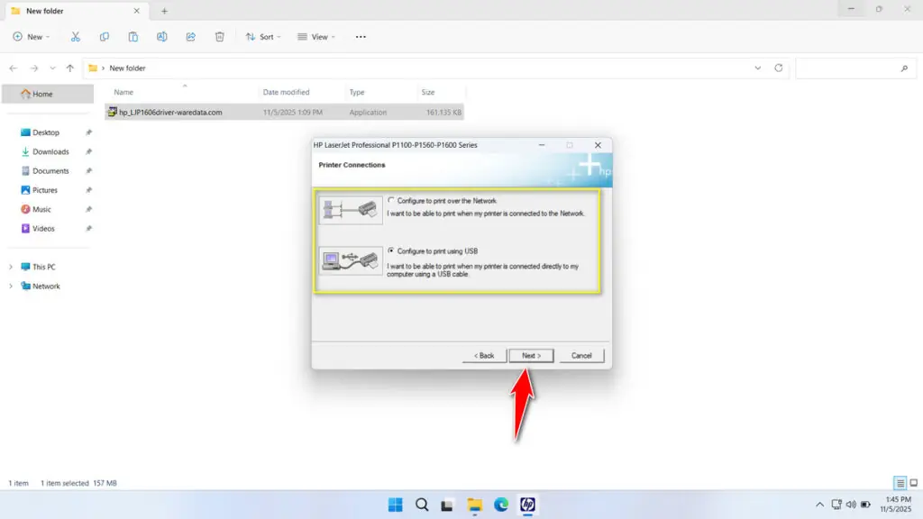 HP Laserjet P1606dn Printer Driver Download 5 How to Install HP Laserjet P1606dn Printer Driver - Step 4