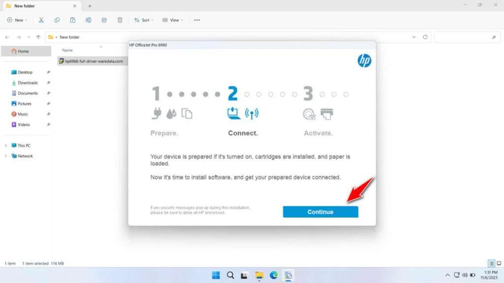 HP Officejet Pro 6968 Printer Driver Download 3 How to Install HP Officejet Pro 6968 Printer Driver - Step 2
