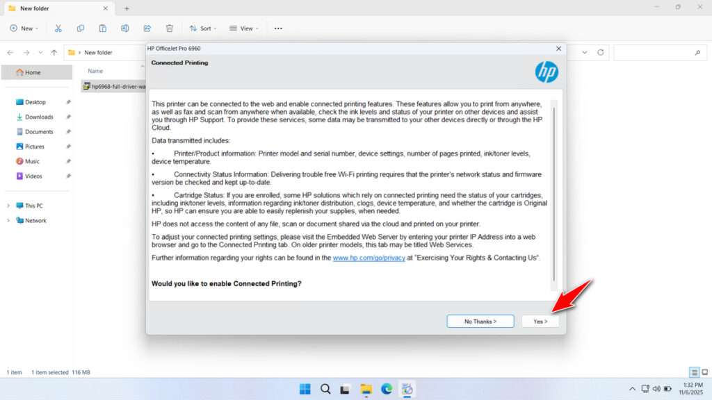 HP Officejet Pro 6968 Printer Driver Download 6 How to Install HP Officejet Pro 6968 Printer Driver - Step 5