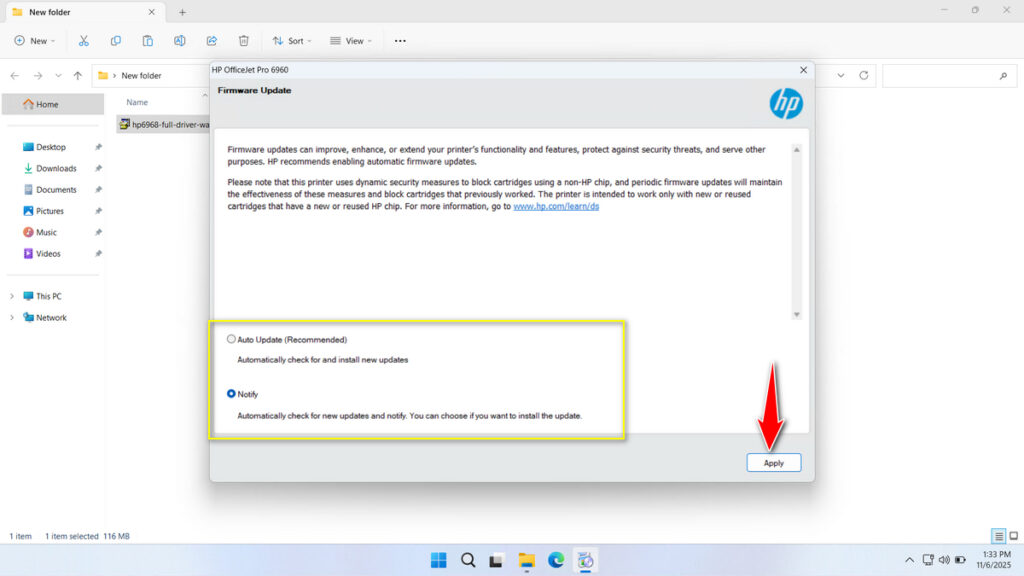 HP Officejet Pro 6968 Printer Driver Download 7 How to Install HP Officejet Pro 6968 Printer Driver - Step 6