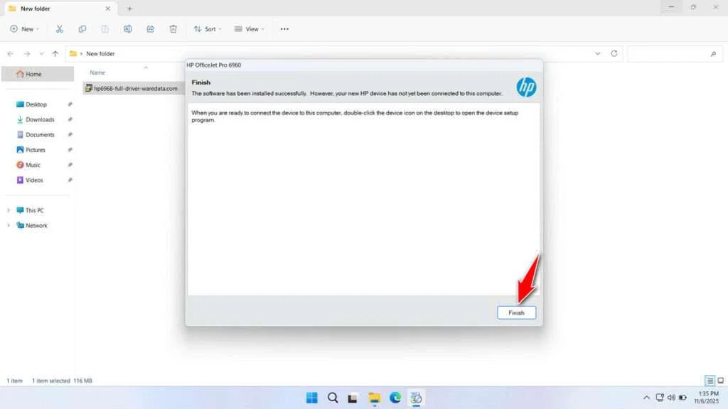 HP Officejet Pro 6968 Printer Driver Download 10 How to Install HP Officejet Pro 6968 Printer Driver - Step 9