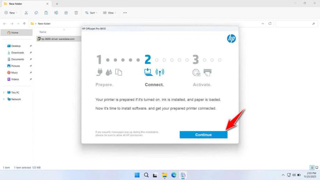 HP Officejet Pro 8600 Printer Driver Download 2 How to Install HP Officejet Pro 8600 Printer Driver - Step 1