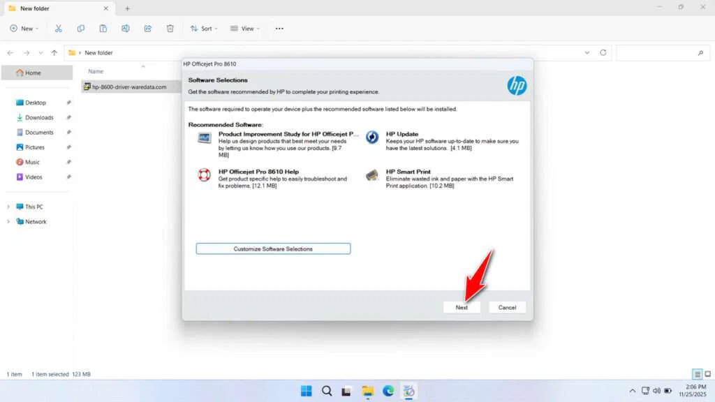 HP Officejet Pro 8600 Printer Driver Download 3 How to Install HP Officejet Pro 8600 Printer Driver - Step 2