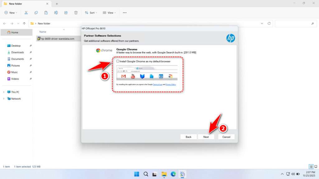 HP Officejet Pro 8600 Printer Driver Download 4 How to Install HP Officejet Pro 8600 Printer Driver - Step 3