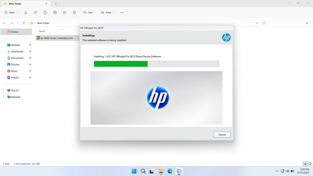 HP Officejet Pro 8600 Printer Driver Download 6 How to Install HP Officejet Pro 8600 Printer Driver - Step 5
