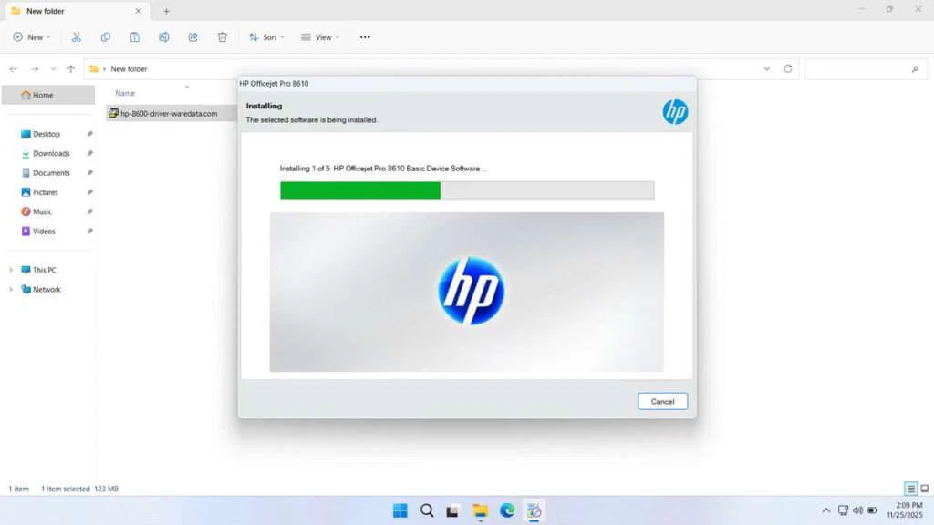 HP Officejet Pro 8600 Printer Driver Download 6 How to Install HP Officejet Pro 8600 Printer Driver - Step 5