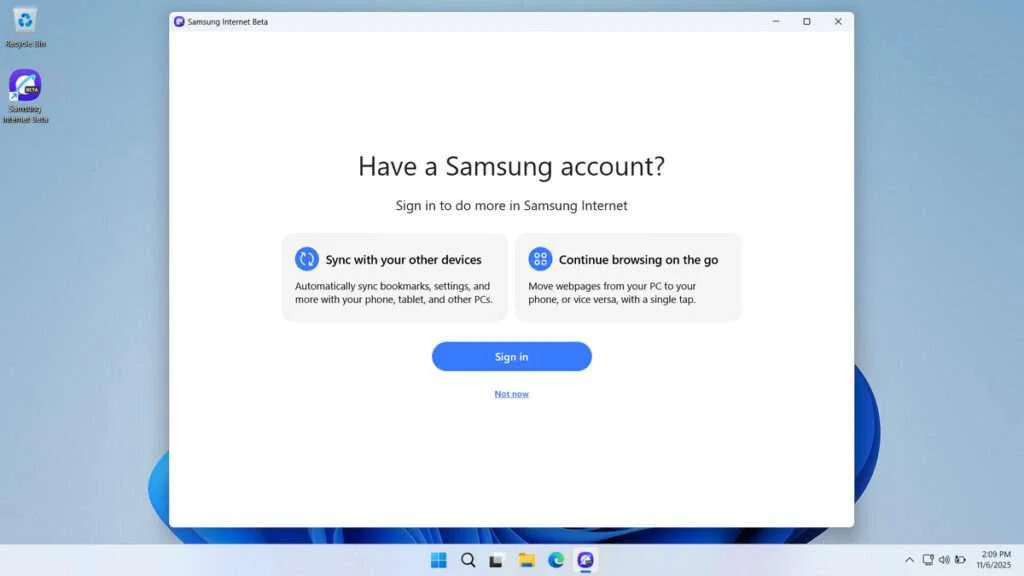 Samsung Internet Browser for Windows Download 7 How to Install Samsung Internet Browser for Windows - Step 5