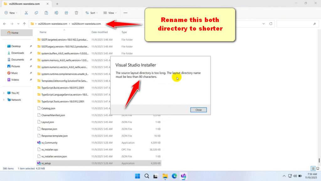 Visual Studio 2026 Offline Installer 2 How to Install Visual Studio 2026 Offline Installer - Step 1
