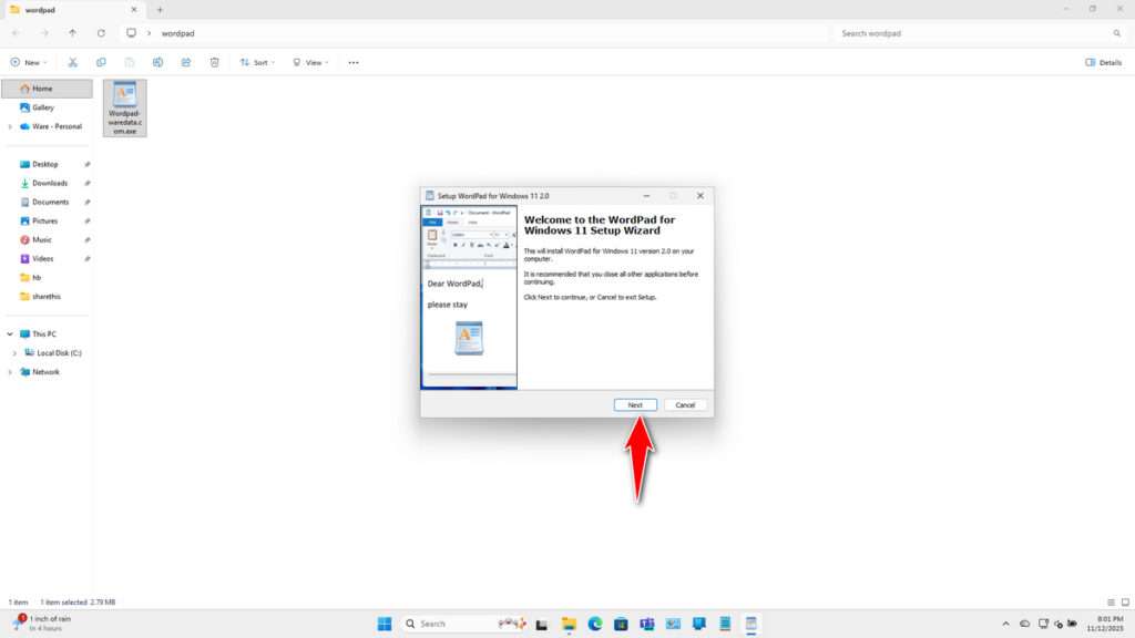 Wordpad Windows 11 Download 3 How to Install Wordpad Windows 11 - Step 2