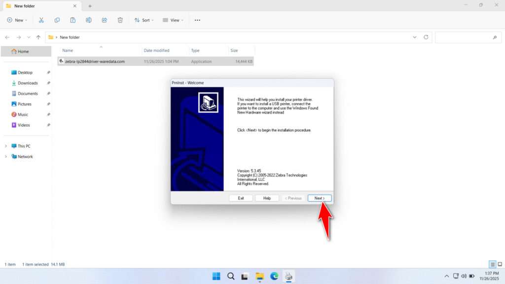 How to Install Zebra LP2844 Printer Driver - Step 7