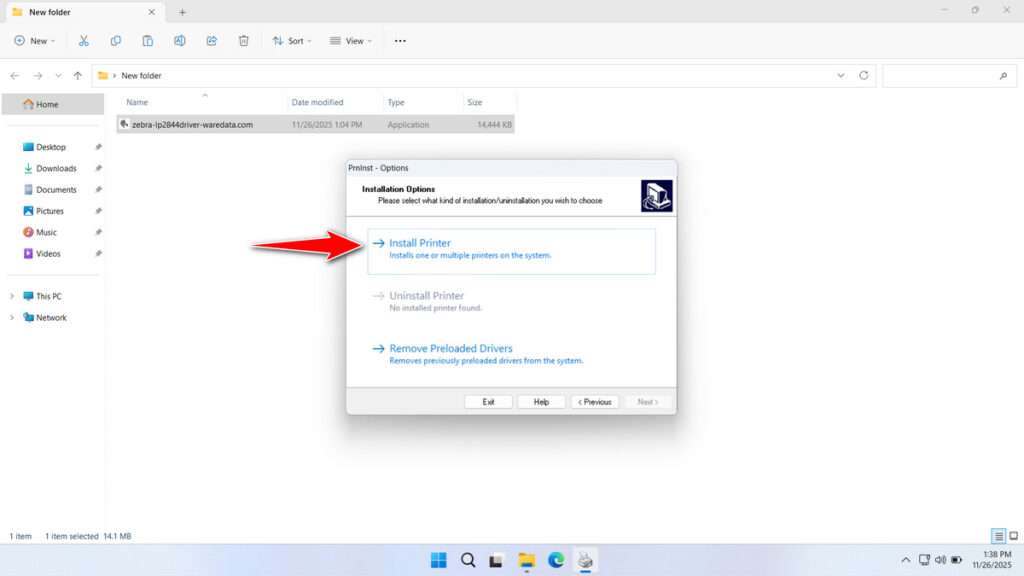 How to Install Zebra LP2844 Printer Driver - Step 8