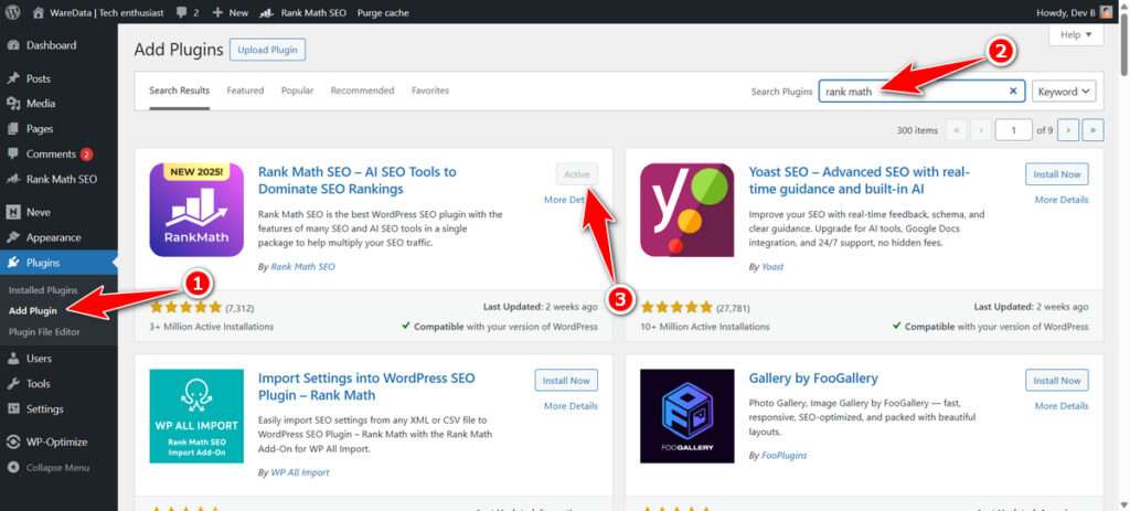 How to Set Different Schema Markup for Each Post with Rank Math 7 How to Install the Free Version of the Rank Math Plugin