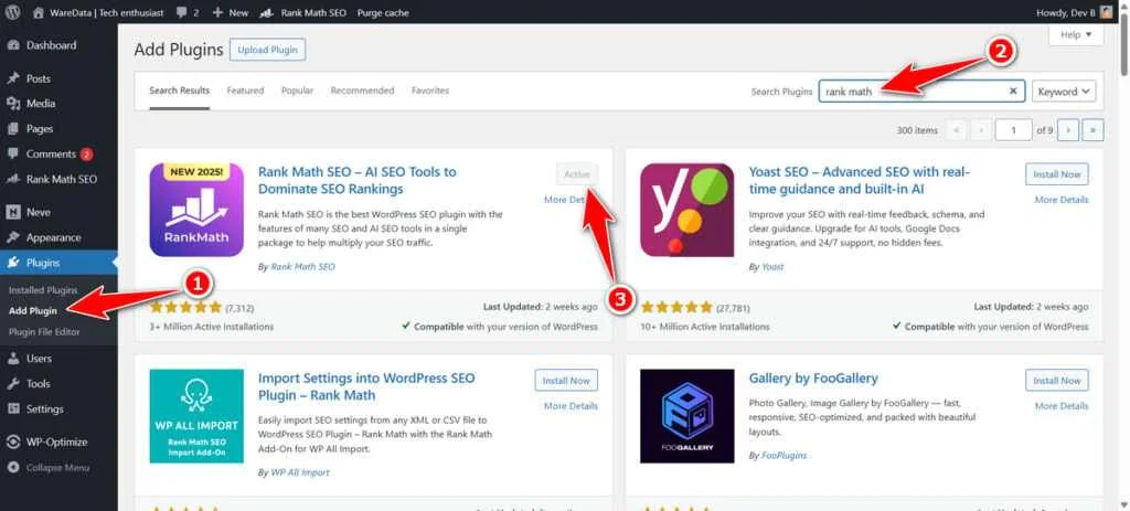 How to Set Different Schema Markup for Each Post with Rank Math 7 How to Install the Free Version of the Rank Math Plugin