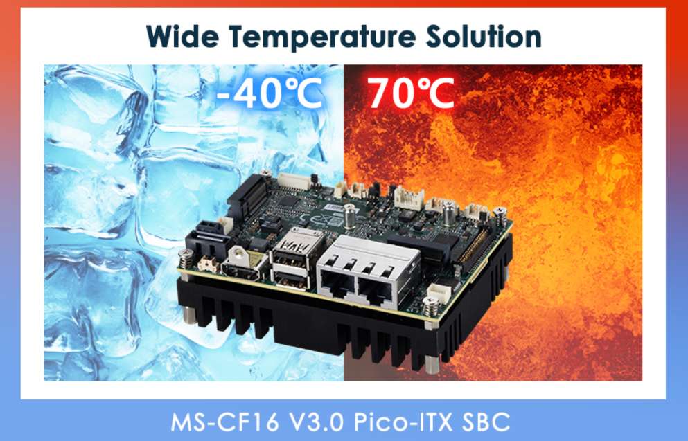 MSI Launches MS-CF16 V3.0 SBC That Runs Windows in Extreme Cold for Industrial Applications 2 MS-CF16 V3.0