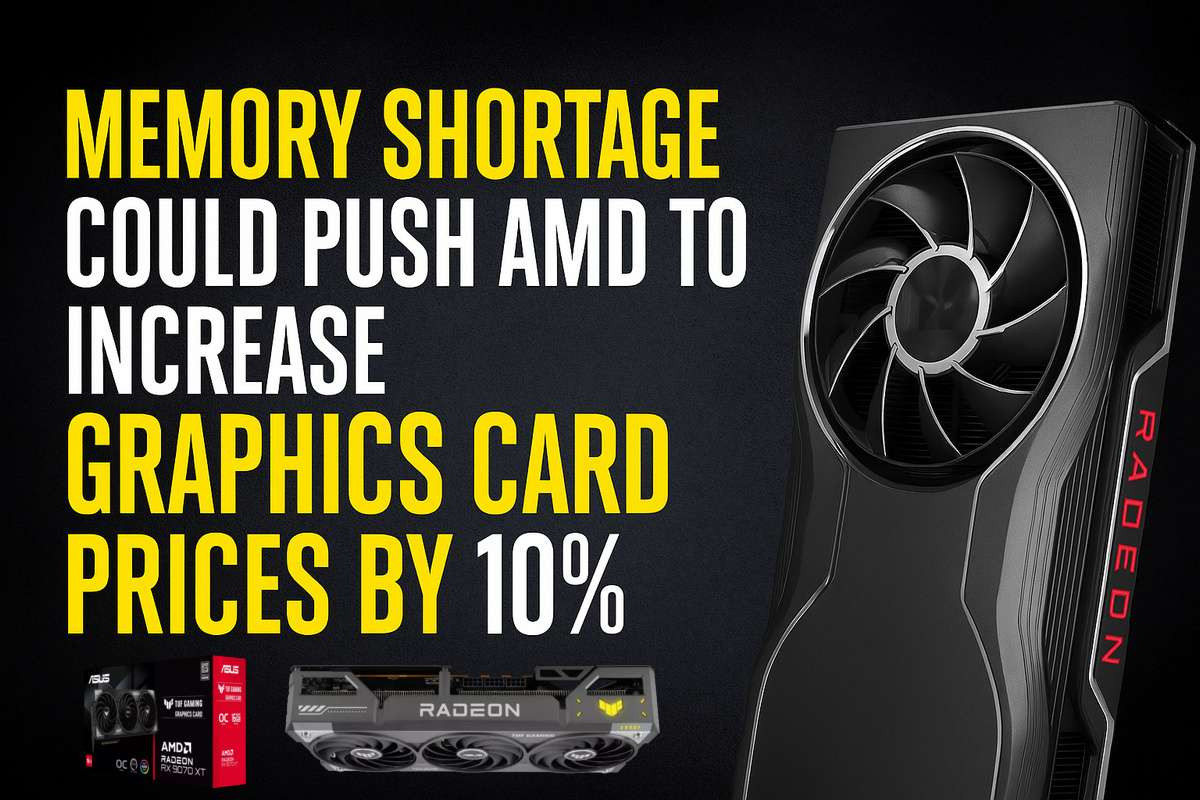 Memory Shortage Could Push AMD to Increase Graphics Card Prices by 10% ...