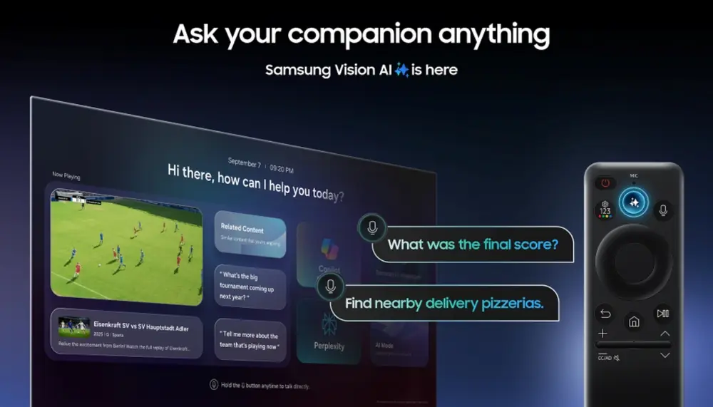 Samsung Vision AI with Remote