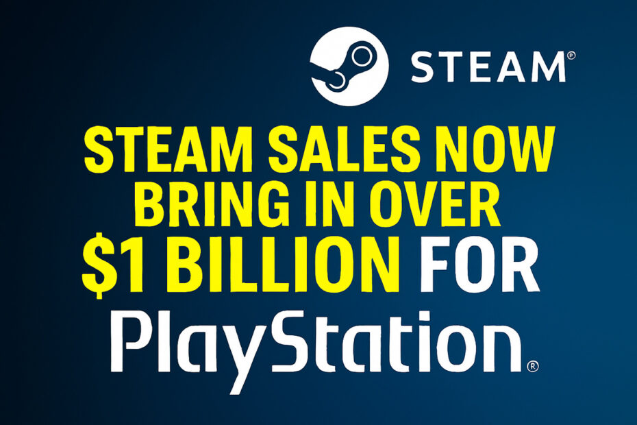 Steam Sales Now Bring in Over $1 Billion for PlayStation