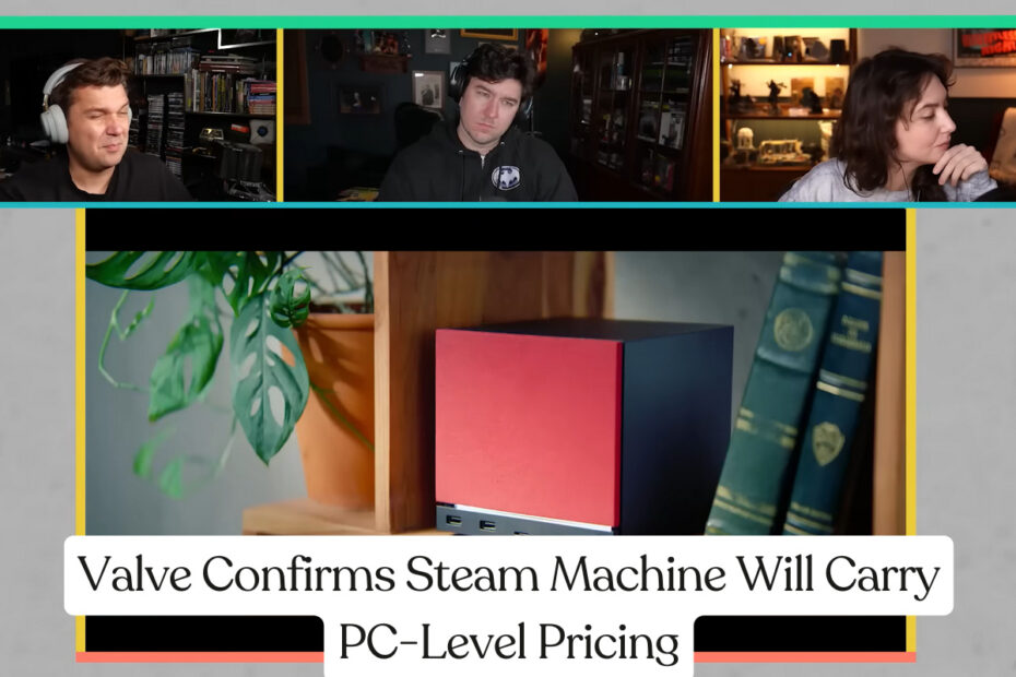 Valve Confirms Steam Machine Will Carry PC-Level Pricing