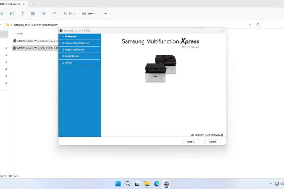 Driver for Samsung M2070 Printer